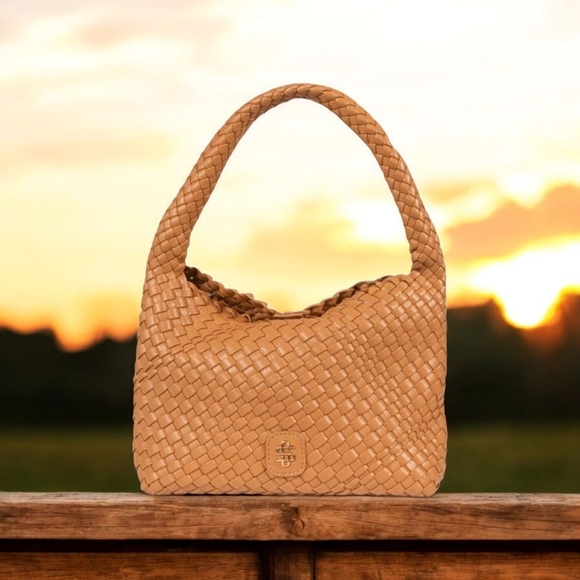 Simply Southern Handbags - Simply Southern Woven Coco Hobo Bag,  NWT